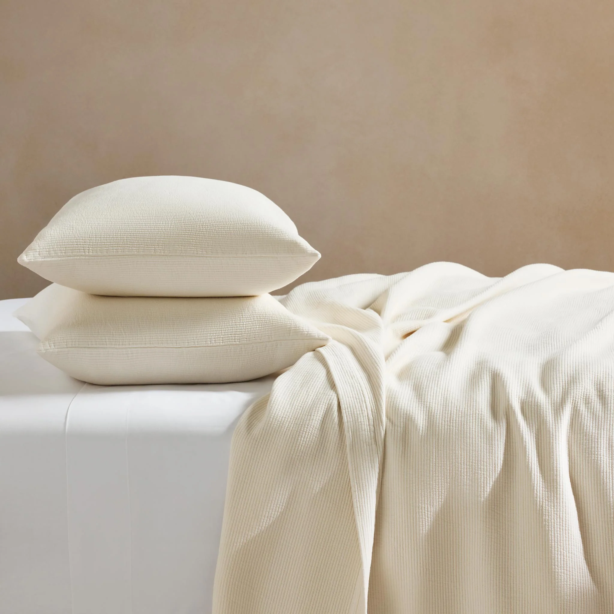 Ribbed Matelasse Sham Set - Image 16
