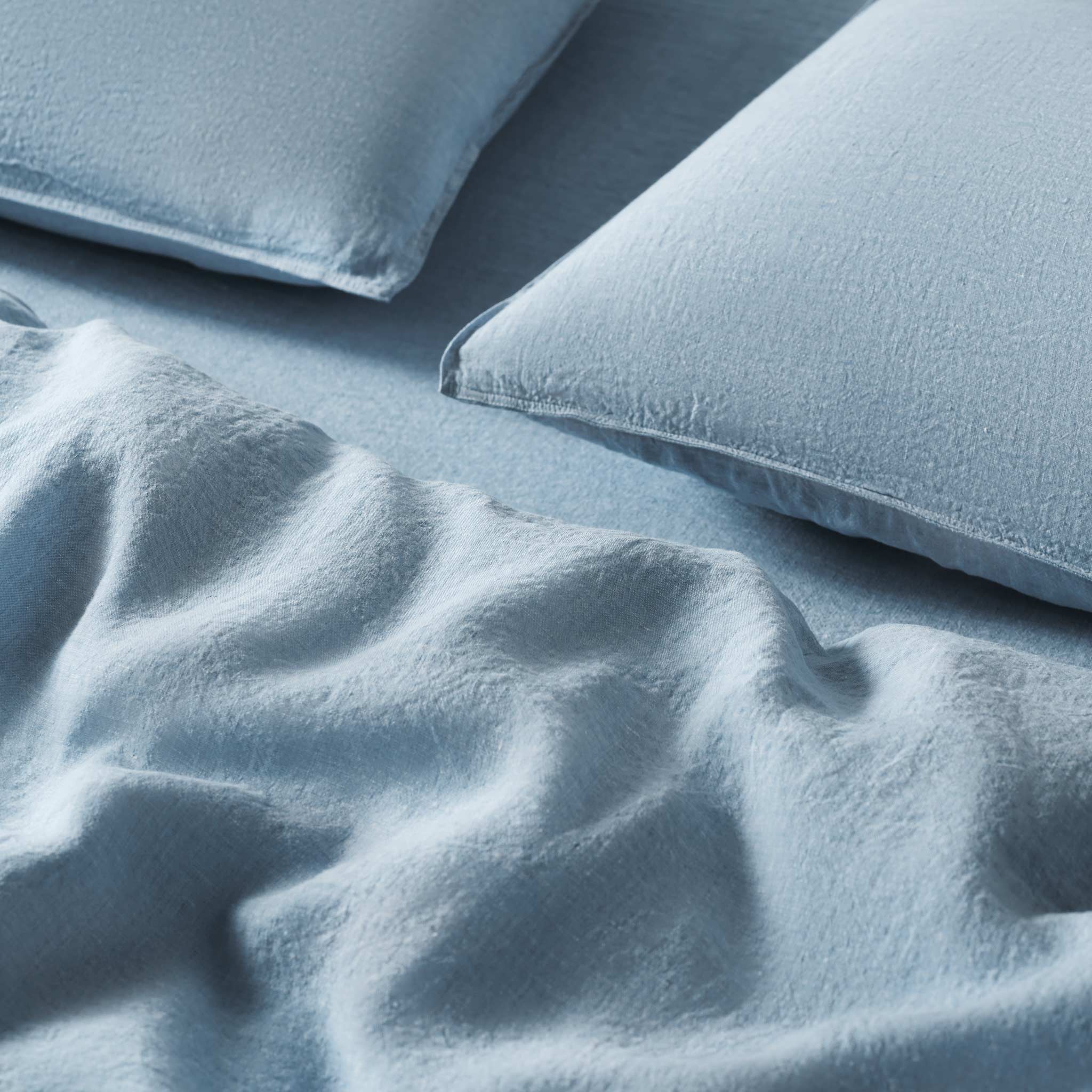 Washed European Linen Duvet Set Bundle - Image 27