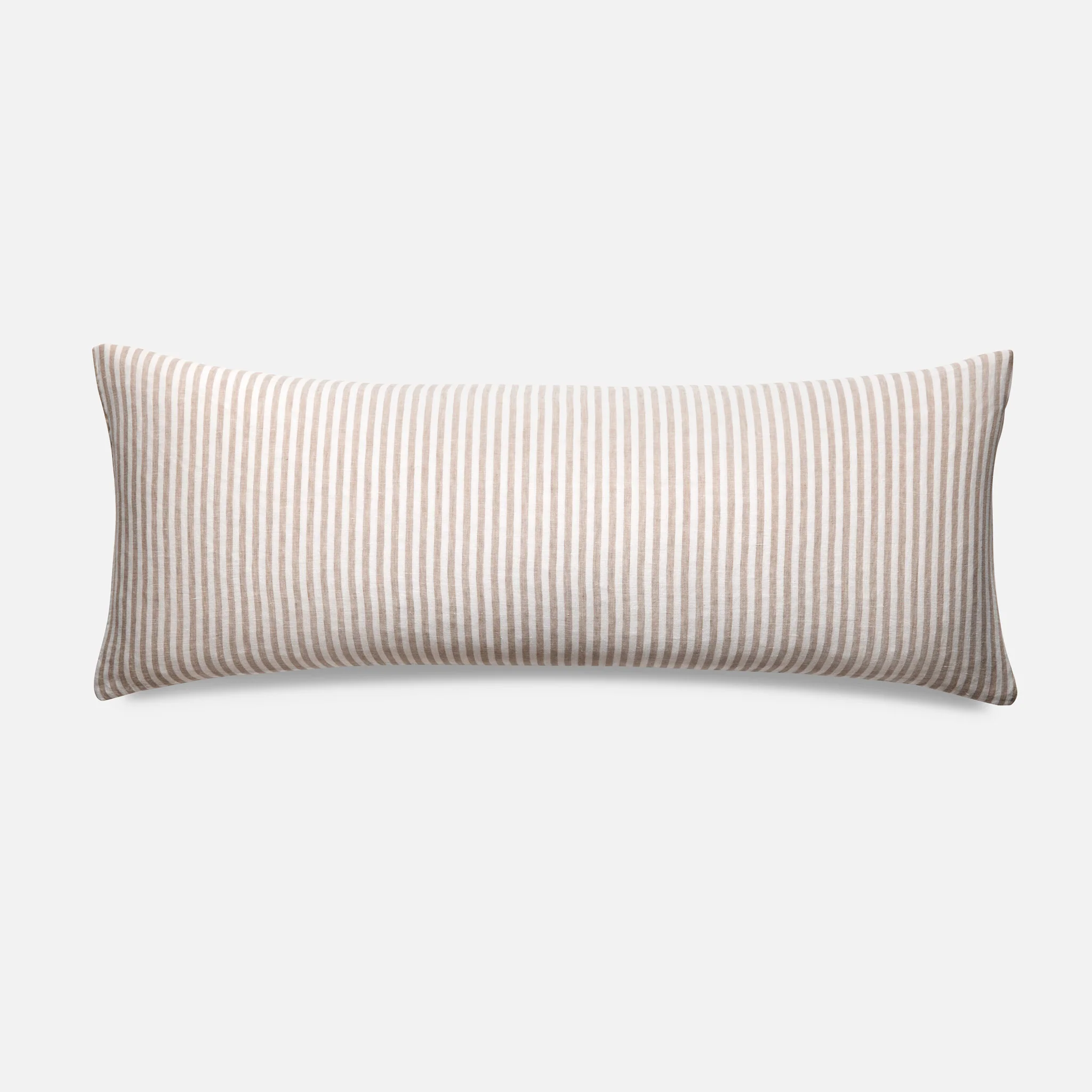 Washed European Linen Lumbar Pillow Cover