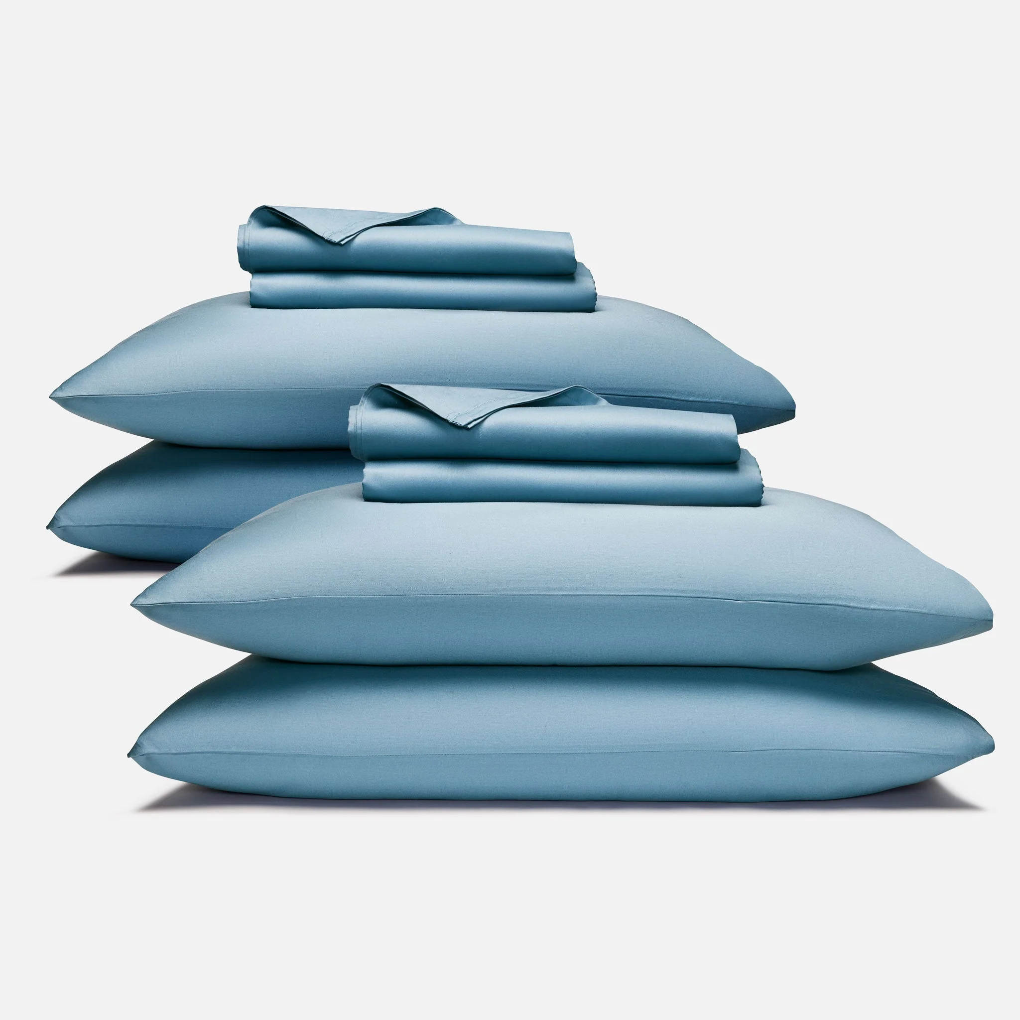 Set of 2 Luxe Sateen Core Sheet Set Bundle