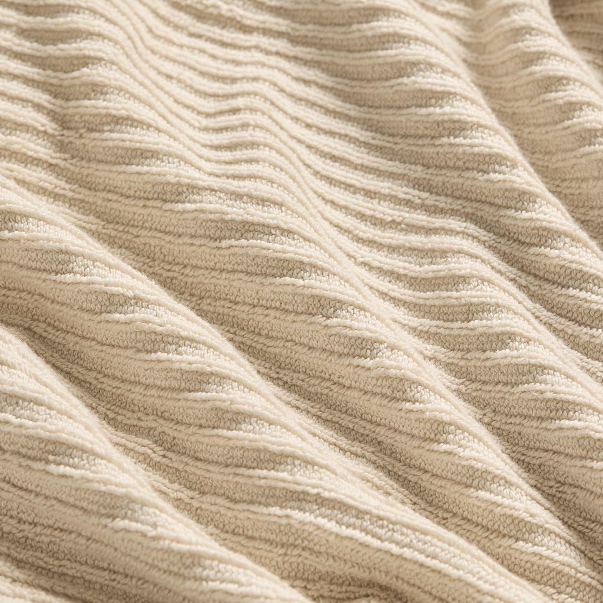 Ribbed Cotton TENCEL™ Set of 4 Bath Towel Bundle - Image 10
